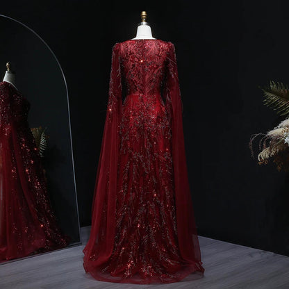 Elara Lumière Evening Gown - Elegant Party Dress
