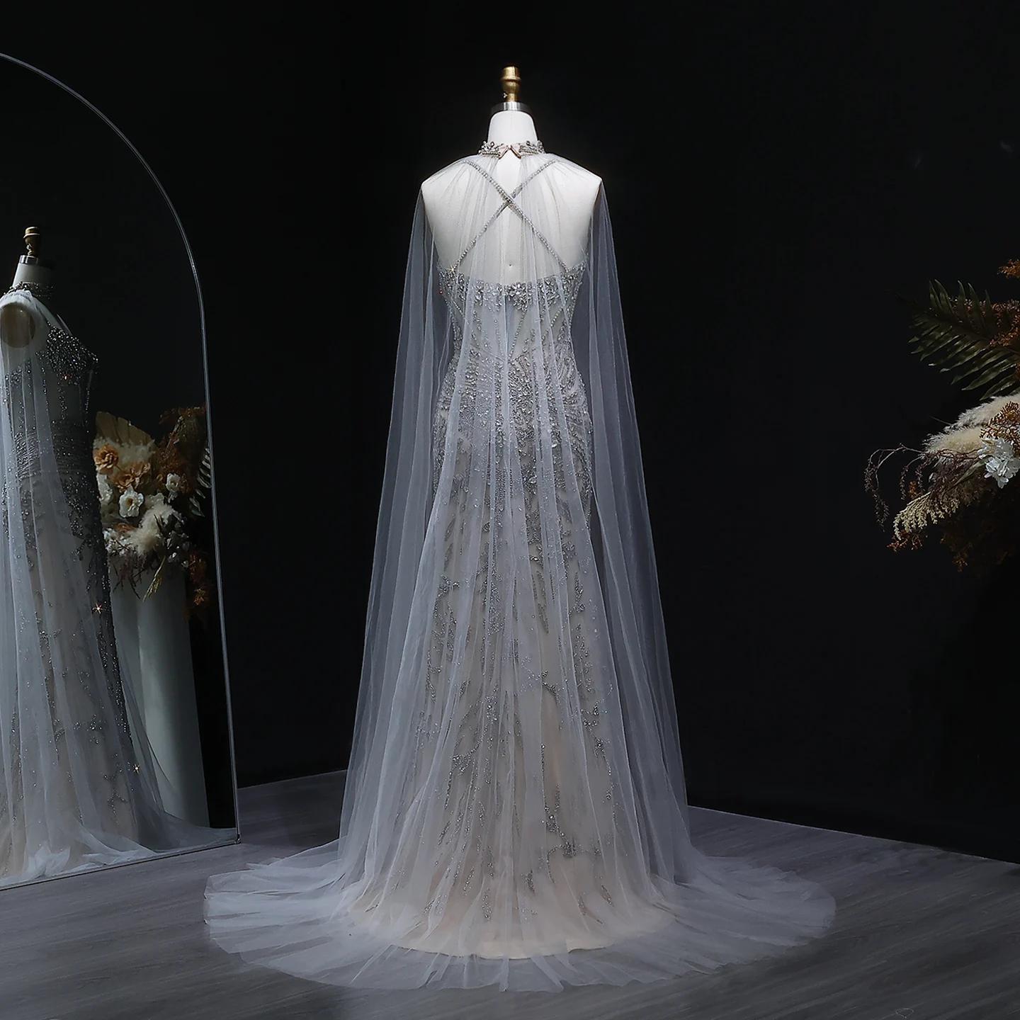 Lumina Glow Evening Gown – Beaded Evening Dress