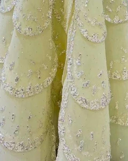 Ismeria Luxe Beaded Gown – Elegant Evening Party Dress