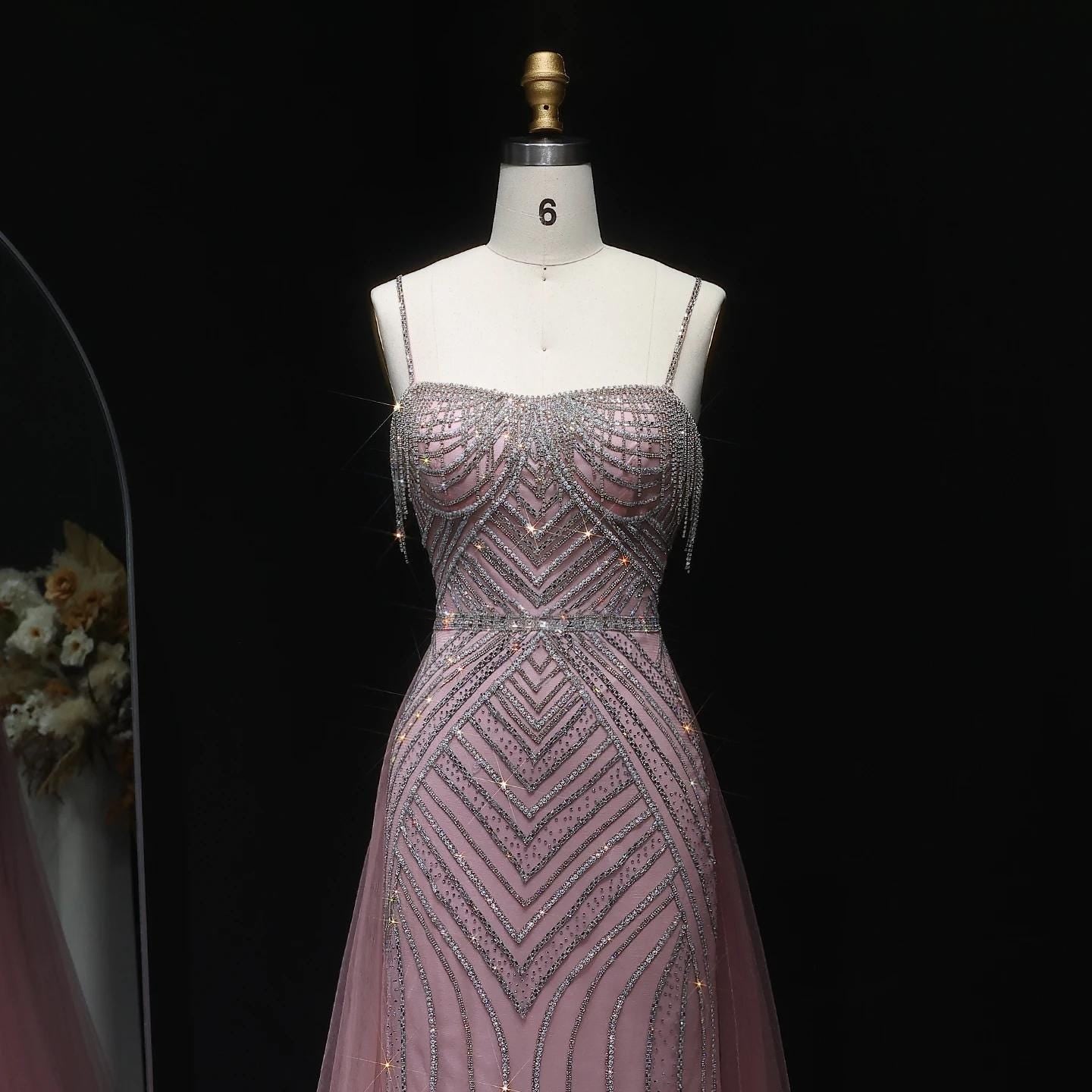 Marbella Tassel Elegant Dress – Luxury Evening Dress