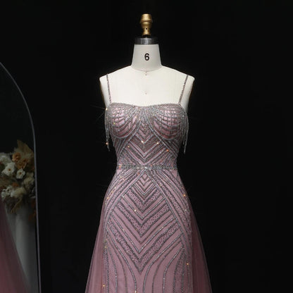 Marbella Tassel Elegant Dress – Luxury Evening Dress