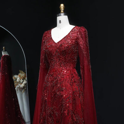 Elara Lumière Evening Gown - Elegant Party Dress