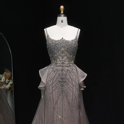 Ethereal Grace Mermaid Gown - Luxury Party Dress