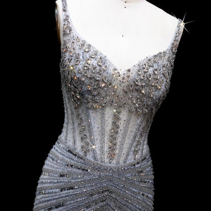 Lunara Glow Evening Gown – Elegant Party Dress