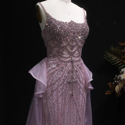 Ethereal Grace Mermaid Gown - Luxury Party Dress