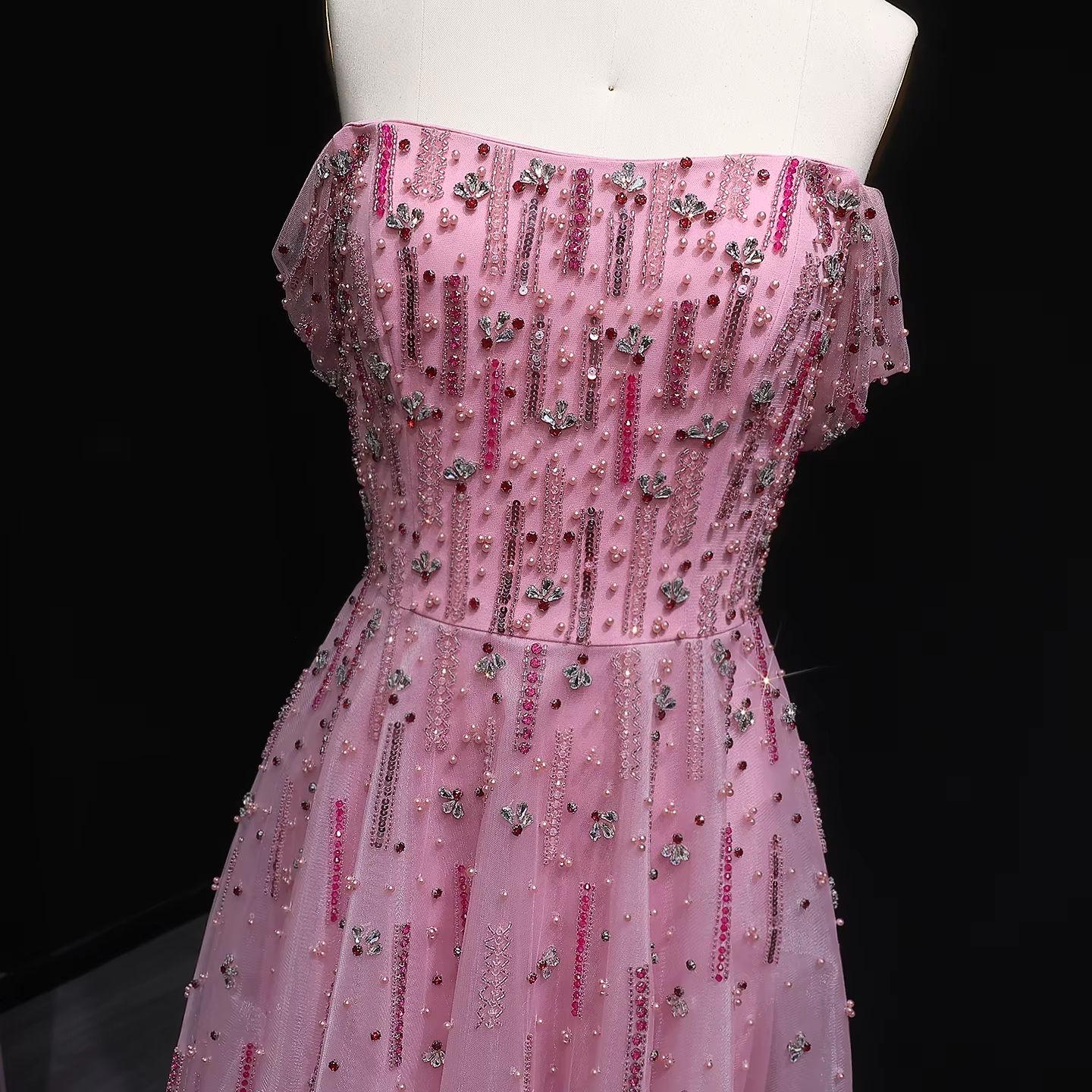 Ravelle Sparkle Evening Dress – Floor-Length Formal Gown