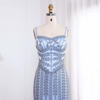 Celestia Beaded Evening Dress – Slim Fit Floor-Length Formal Gown