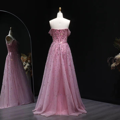 Ravelle Sparkle Evening Dress – Floor-Length Formal Gown
