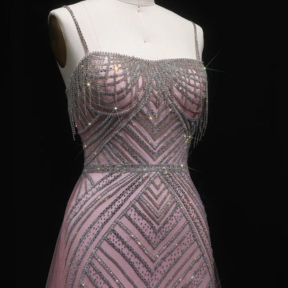 Marbella Tassel Elegant Dress – Luxury Evening Dress