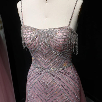 Marbella Tassel Elegant Dress – Luxury Evening Dress