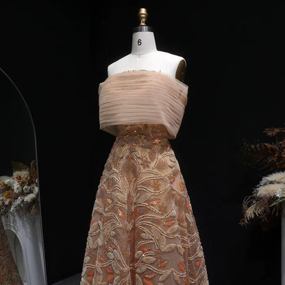 Zephyra Sparkle Evening Dress – Luxury Formal Party Gown