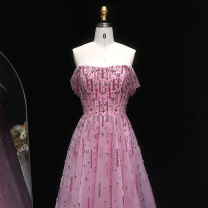Ravelle Sparkle Evening Dress – Floor-Length Formal Gown