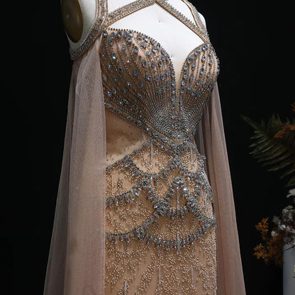 Celestina Mermaid Evening Gown - Luxury Party Dress