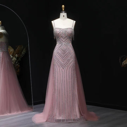 Marbella Tassel Elegant Dress – Luxury Evening Dress