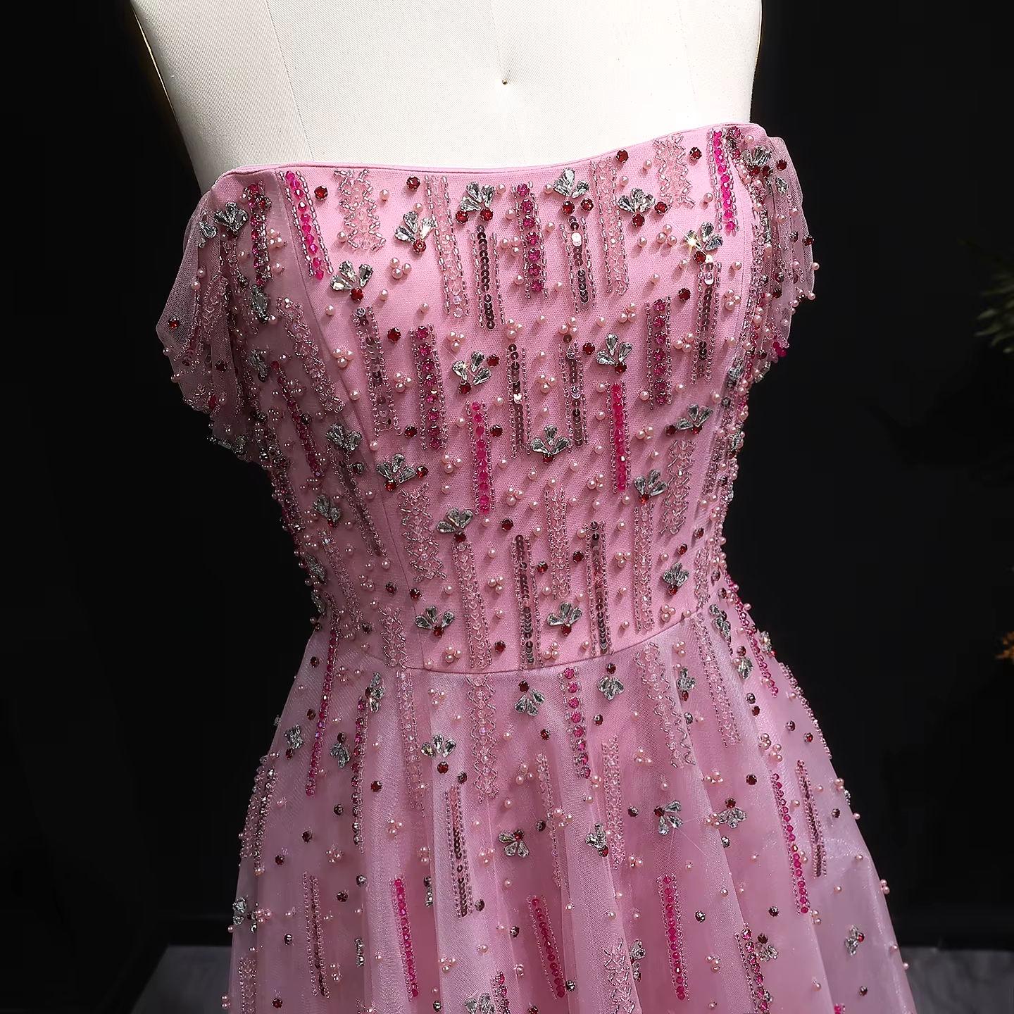 Ravelle Sparkle Evening Dress – Floor-Length Formal Gown