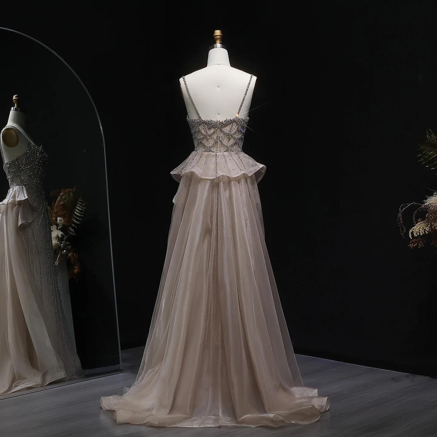 Ethereal Grace Mermaid Gown - Luxury Party Dress