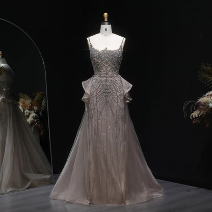 Ethereal Grace Mermaid Gown - Luxury Party Dress