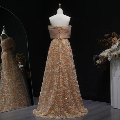 Zephyra Sparkle Evening Dress – Luxury Formal Party Gown