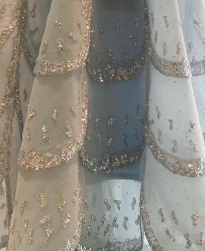 Ismeria Luxe Beaded Gown – Elegant Evening Party Dress