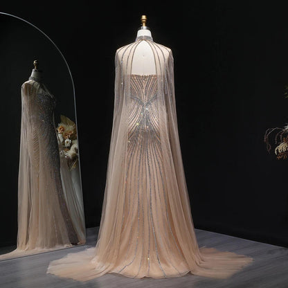 Lyra Whisper Evening Dress - Party Dress with Subtle Shine
